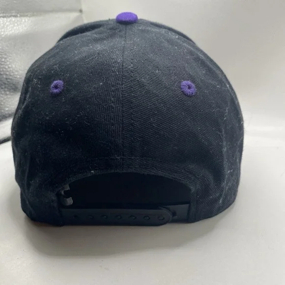 Phoenix Suns Hat Black Purple Strapback Adjustable Cleaned Dad Fan Favorite VGC - Picture 6 of 11